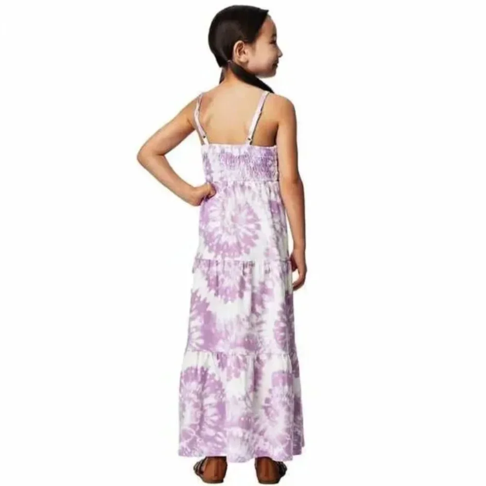32 Degrees Cool Youth Tie Dye Maxi Dress M (10/12)